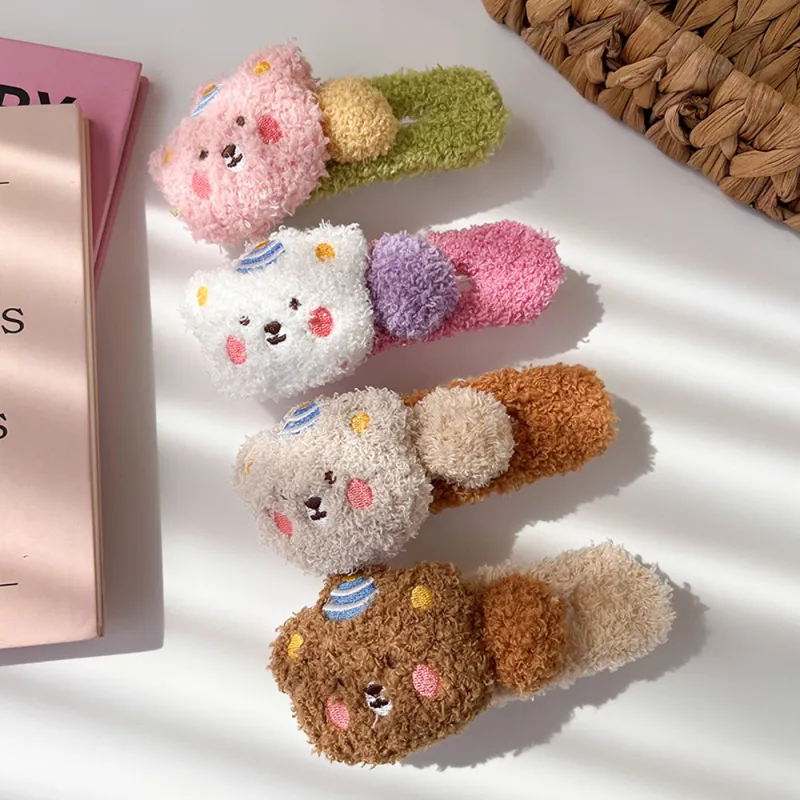 Crafts Women's Fabric Hair Clips Women's-2