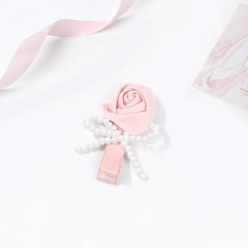 Crafts Women's Fabric Hair Clips Women's-3