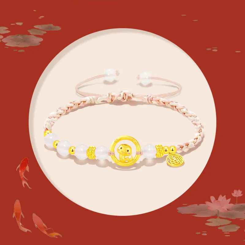 Crafts Women's Colored Glaze Bracelets Unisex-4