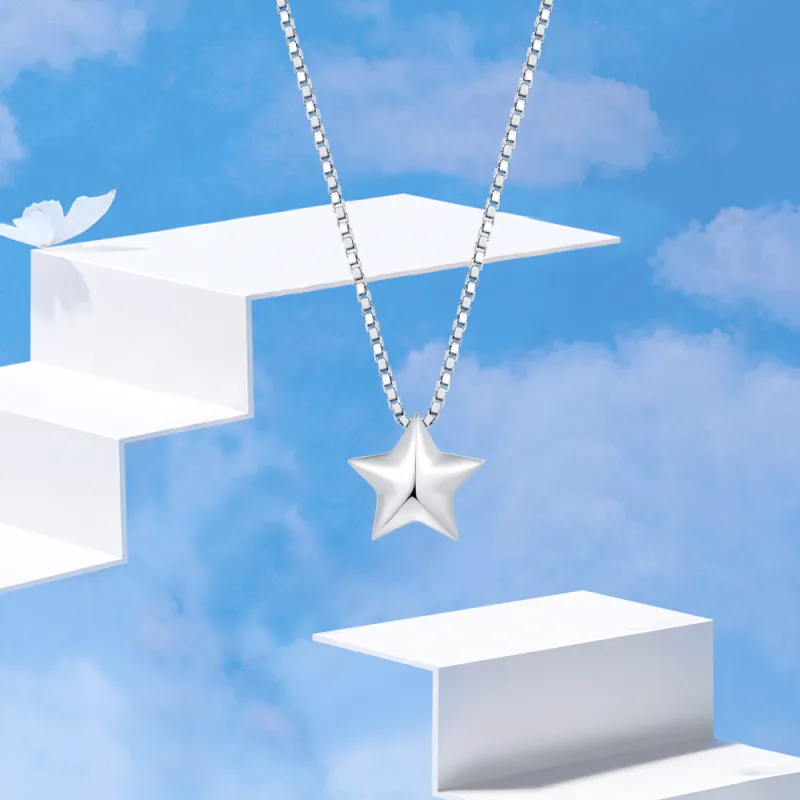 Crafts Women's 925 Sterling Silver Necklaces Unisex-1