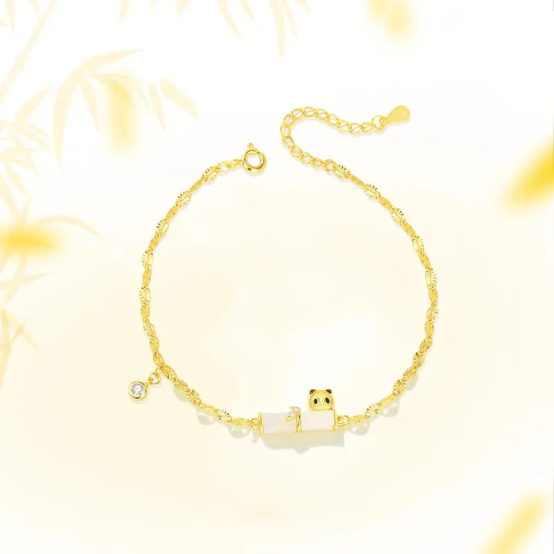 Crafts Women's Hetian Jade Bracelets Pale Greenish White Jade Unisex-2