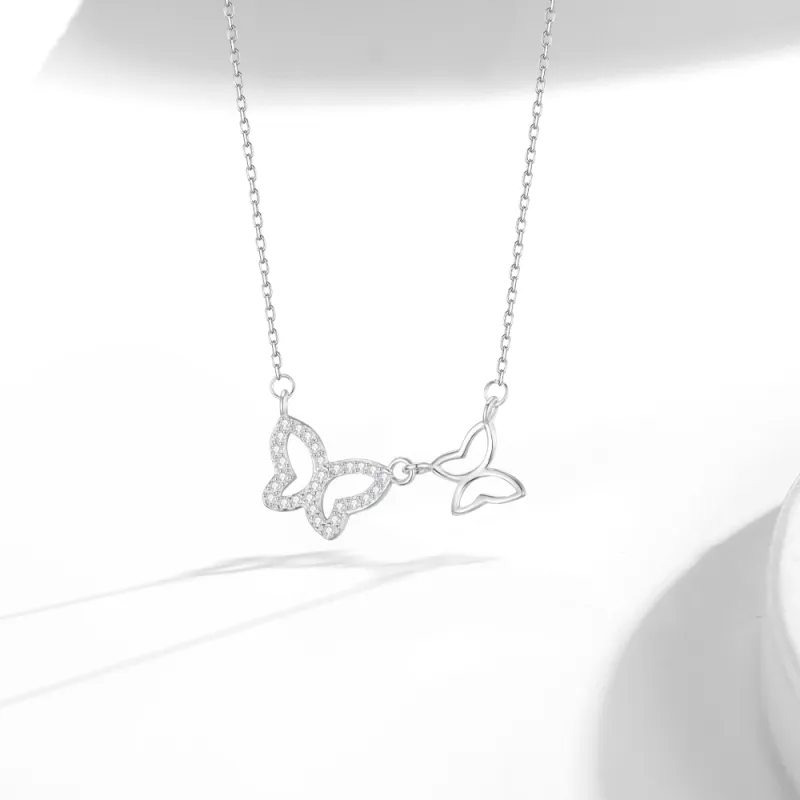 Crafts Women's 999 Fine Silver Collarbone Chain Unisex-2