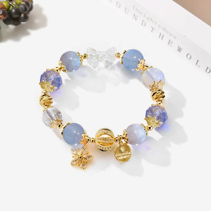 Crafts Women's Crystal Jade Bracelets Unisex-2