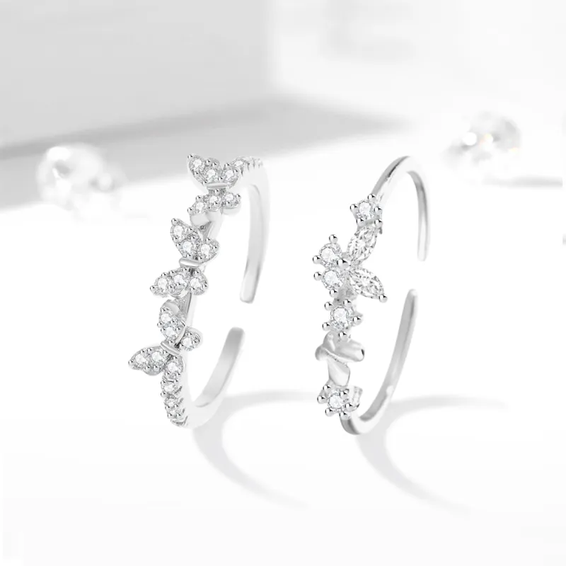 Crafts Women's #Good Luck Rings Unisex-5