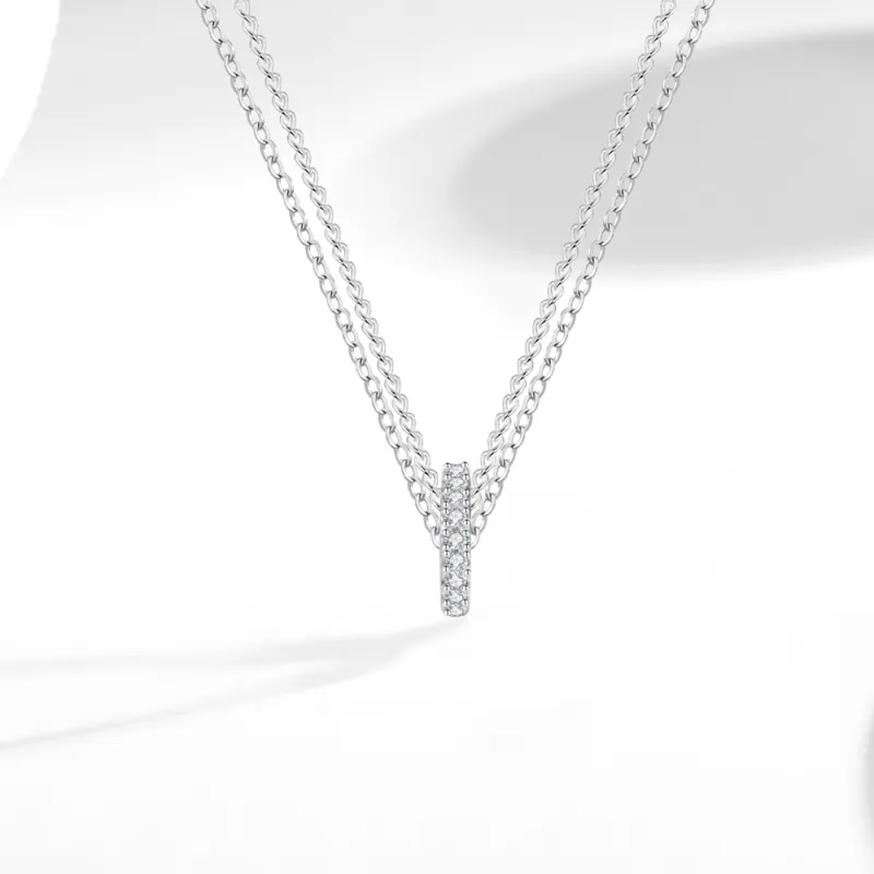 Crafts Women's 925 Sterling Silver Necklaces Unisex-3