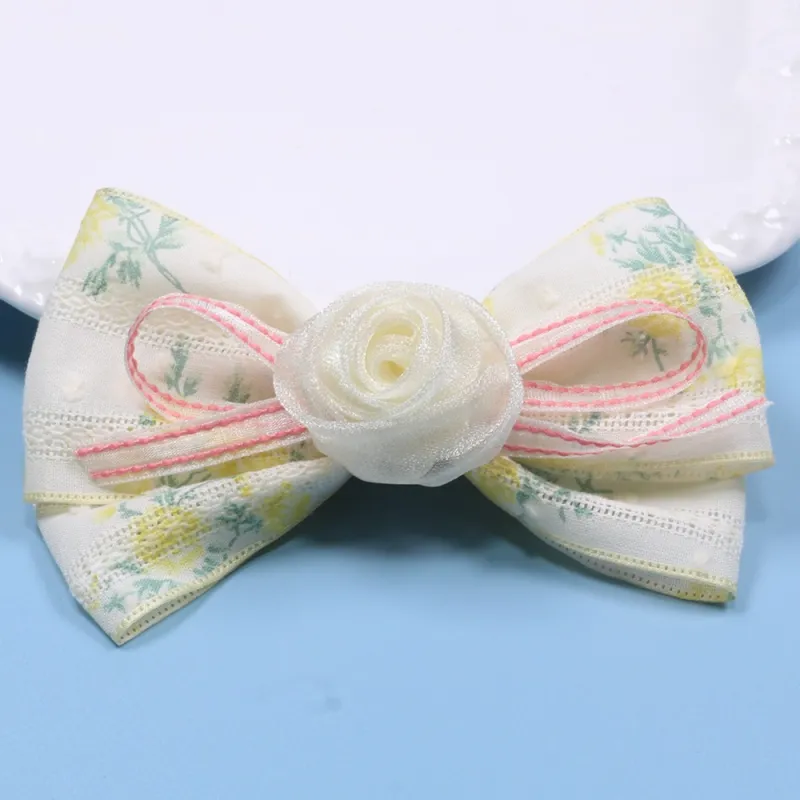 Crafts Women's Fabric Hair Clips Women's-7