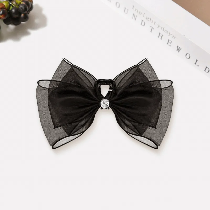 Crafts Women's Gauze Hair Clips Women's-3