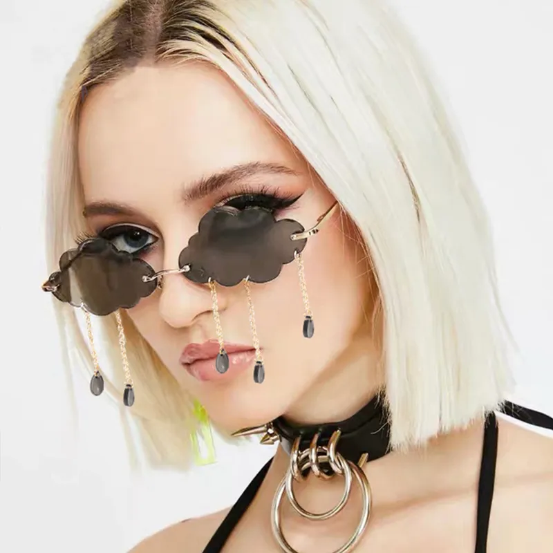 LILY&LOTTY Irregular Shape Sunglasses Unisex-1
