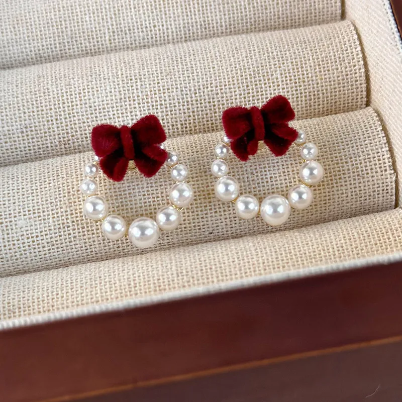 LILY&LOTTY Alloy Stud Earrings Women's-3