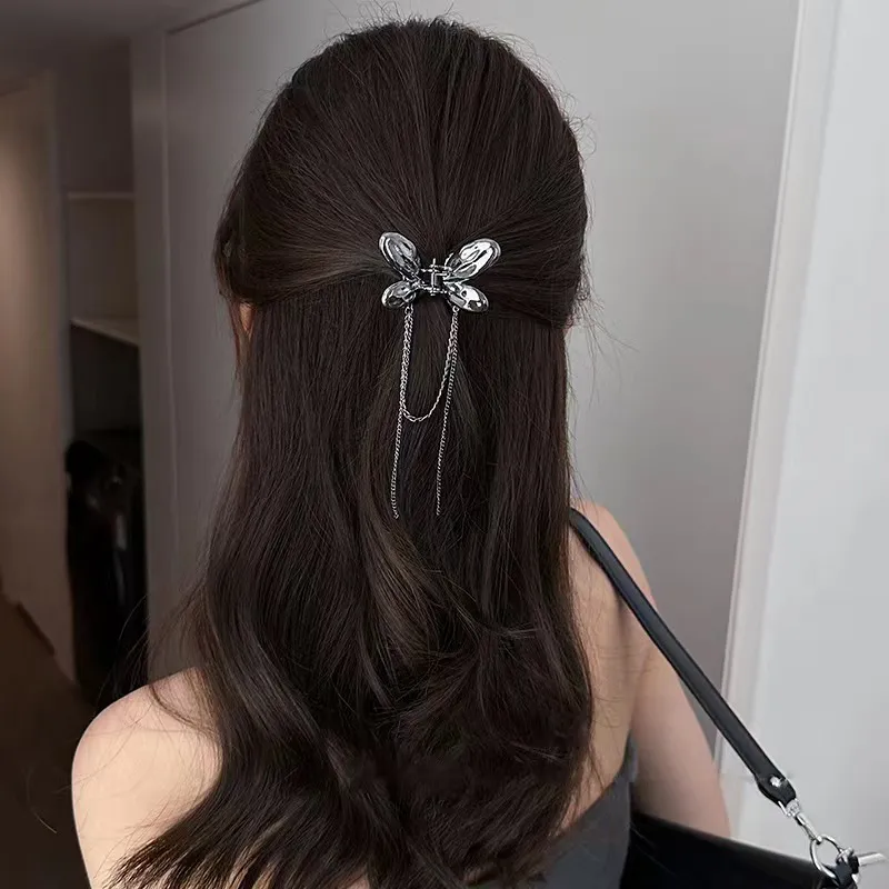 LILY&LOTTY Hair Clips Women's Gunmetal Black-5
