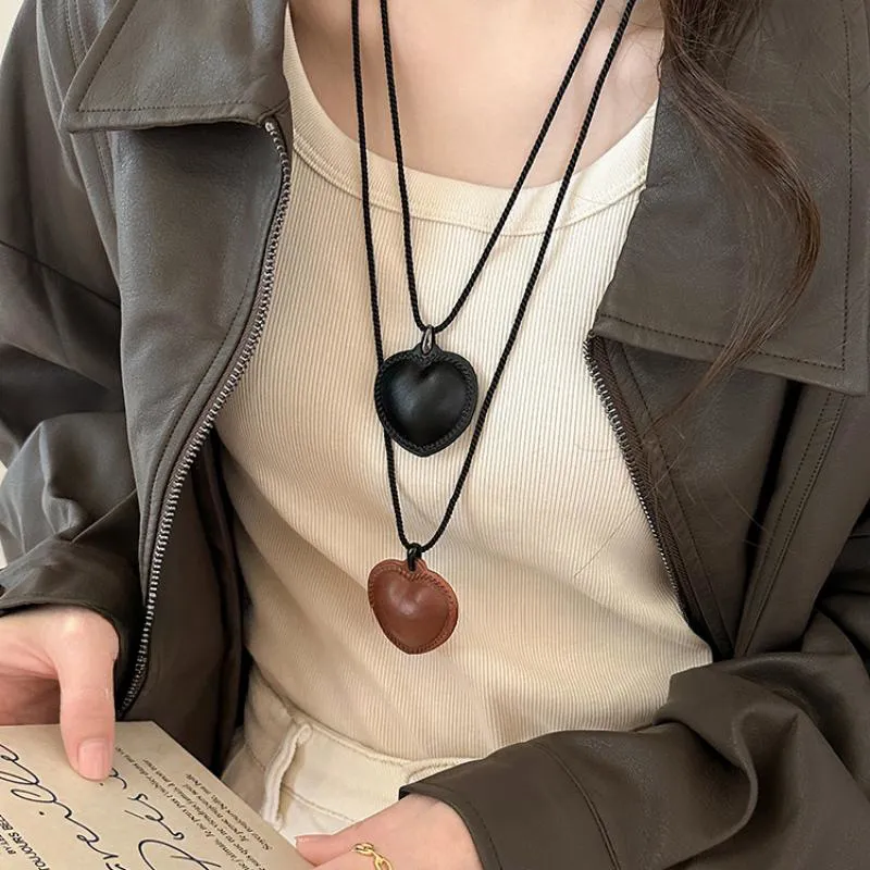LILY&LOTTY Leather Necklaces Women's-2