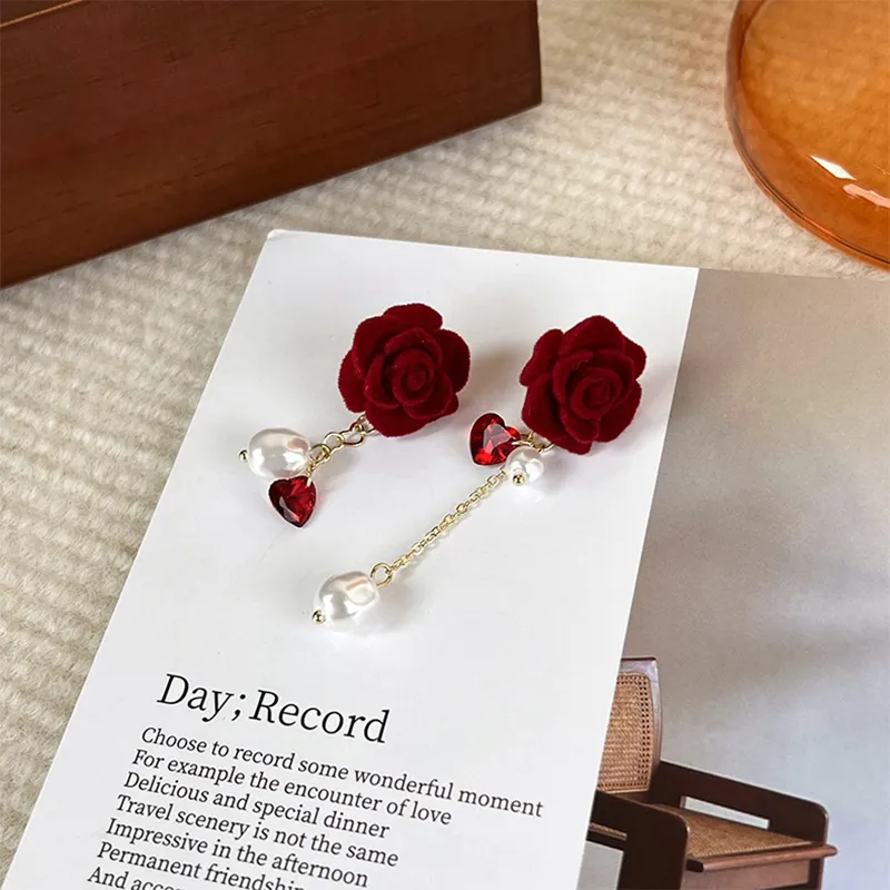 LILY&LOTTY Faux Pearl Earrings Women's-2