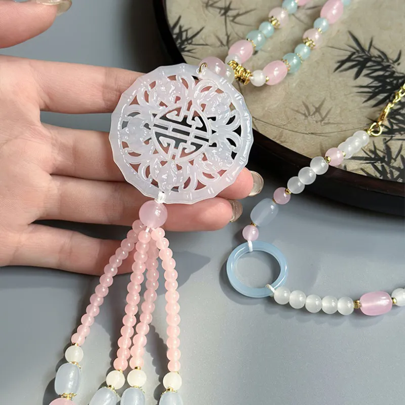 LILY&LOTTY Stones Necklaces Women's-6