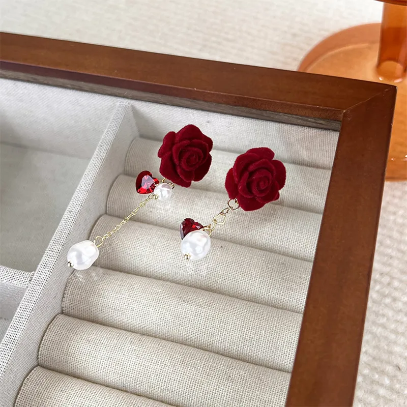 LILY&LOTTY Faux Pearl Earrings Women's-4
