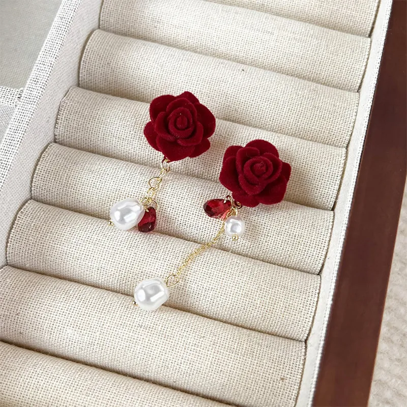 LILY&LOTTY Faux Pearl Earrings Women's-3