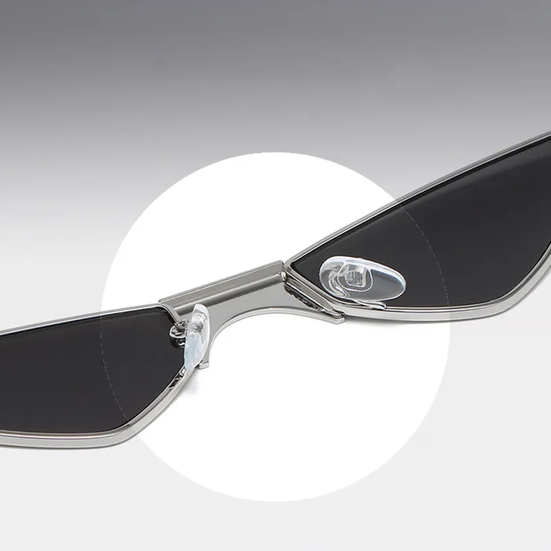 LILY&LOTTY Irregular Shape Sunglasses Unisex-4