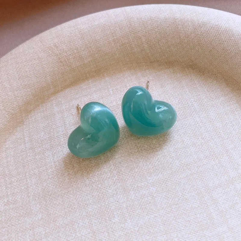 Drejew Acrylic Stud Earrings Women's-9