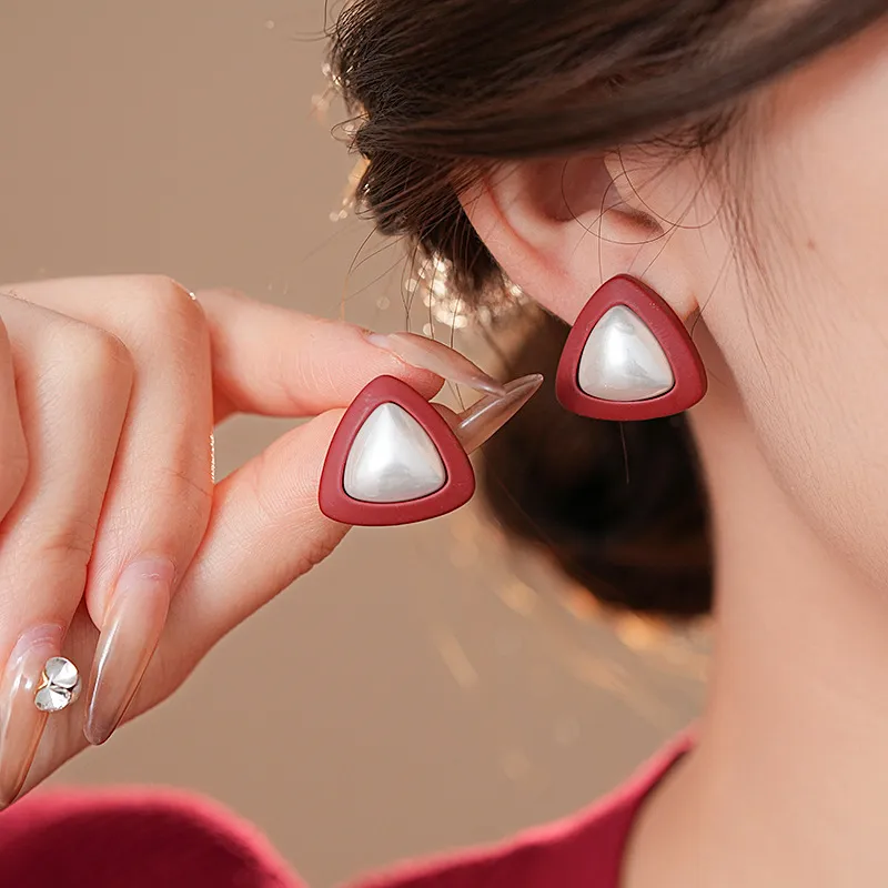 Drejew Alloy Stud Earrings Women's-1