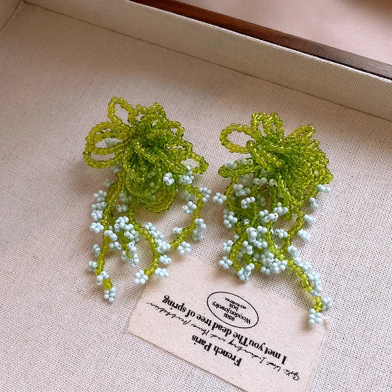 Drejew Seed Beads Earrings Women's-4