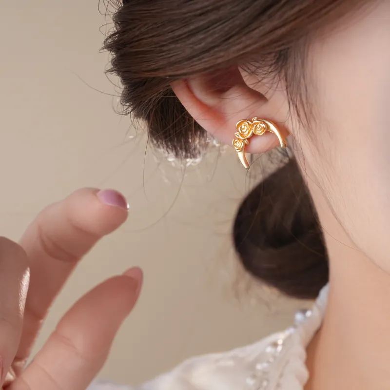 Drejew Alloy Stud Earrings Women's-8