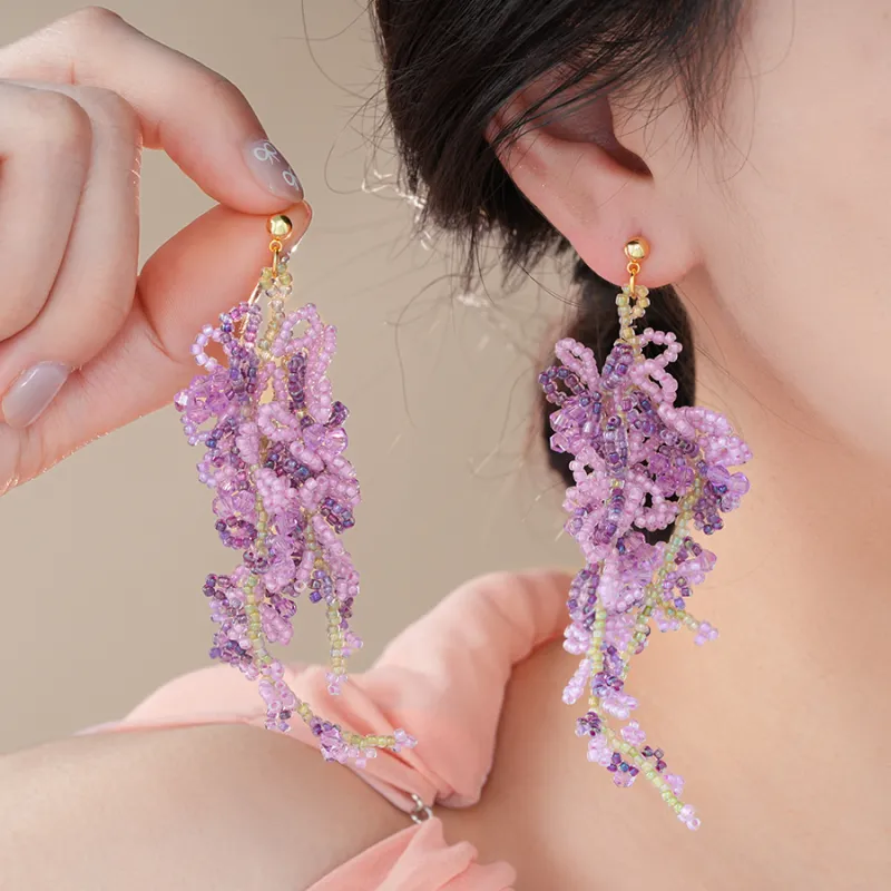 Drejew Seed Beads Earrings Women's-1
