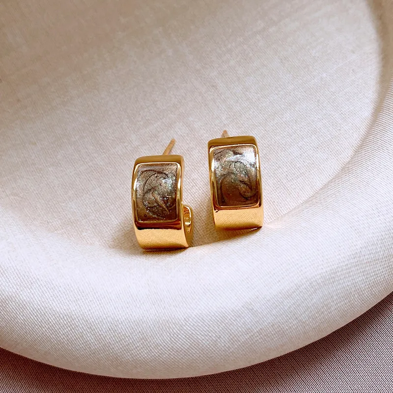Drejew Alloy Stud Earrings Women's-4