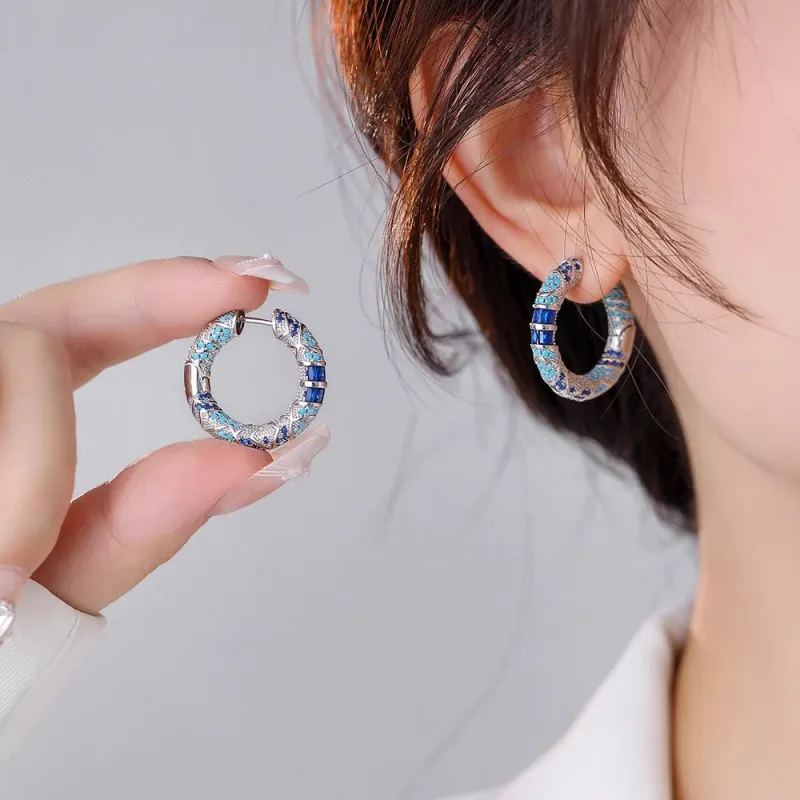 Drejew Copper Alloy Earrings Women's-1