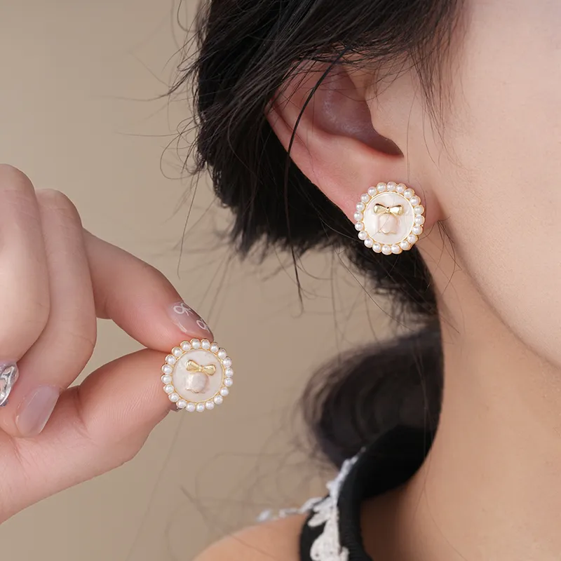 Drejew Alloy Stud Earrings Women's-1