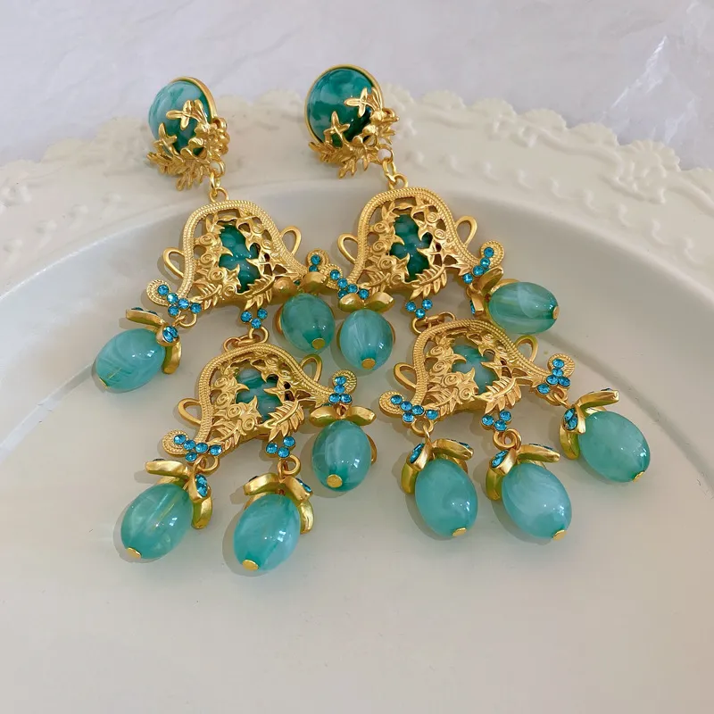 Drejew Copper Clip-On Earrings Women's-2