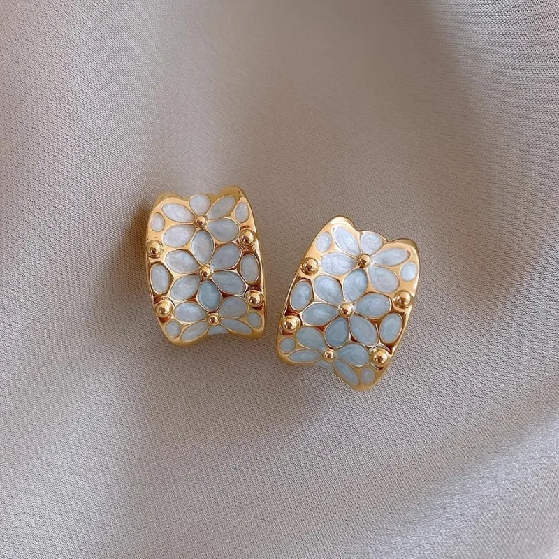 Drejew Copper Alloy Earrings Women's-10