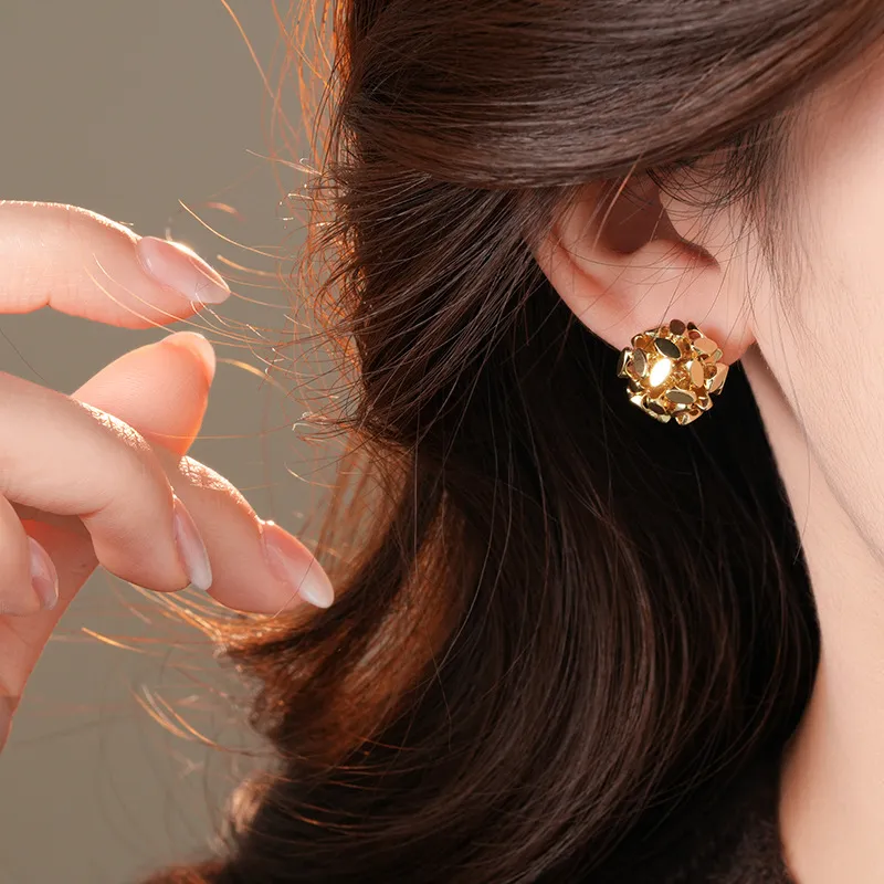 Drejew 925 Sterling Silver Stud Earrings Women's-2