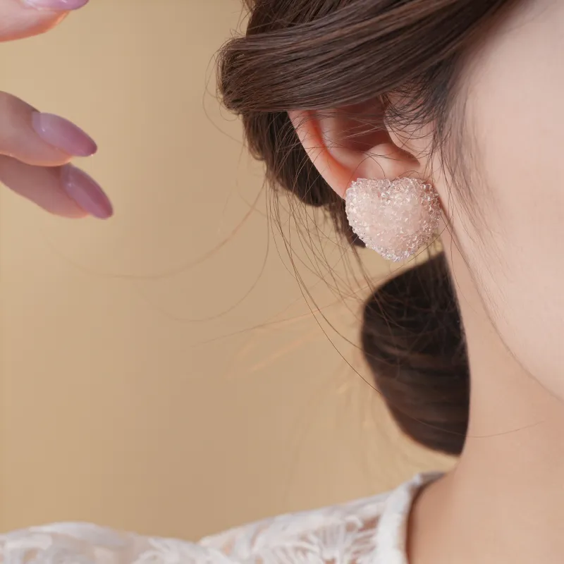 Drejew Resin Stud Earrings Women's-8
