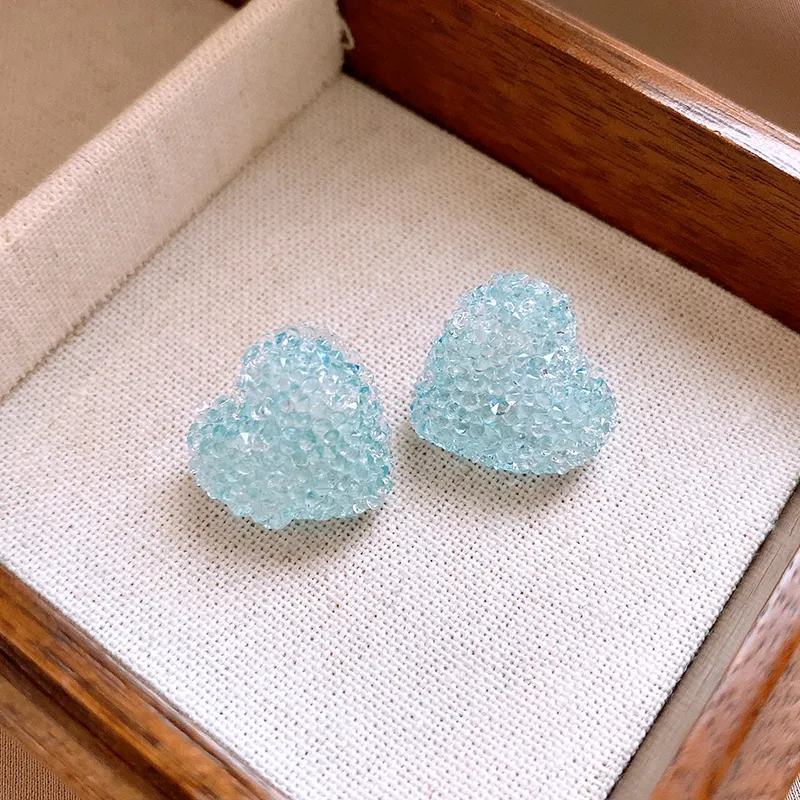 Drejew Resin Stud Earrings Women's-4