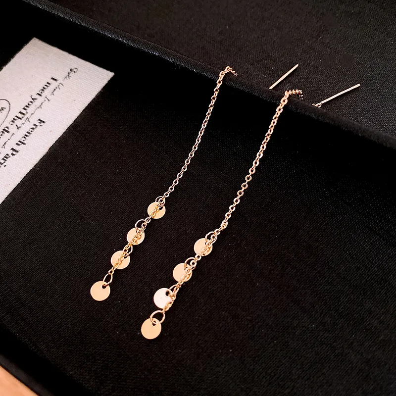 Drejew Copper Drop Earrings Women's-4