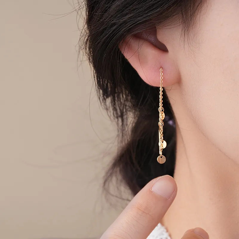 Drejew Copper Drop Earrings Women's-3