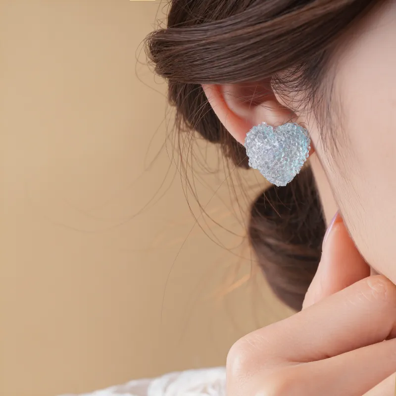 Drejew Resin Stud Earrings Women's-2