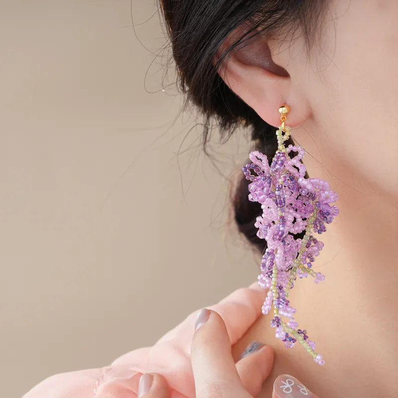 Drejew Seed Beads Earrings Women's-2