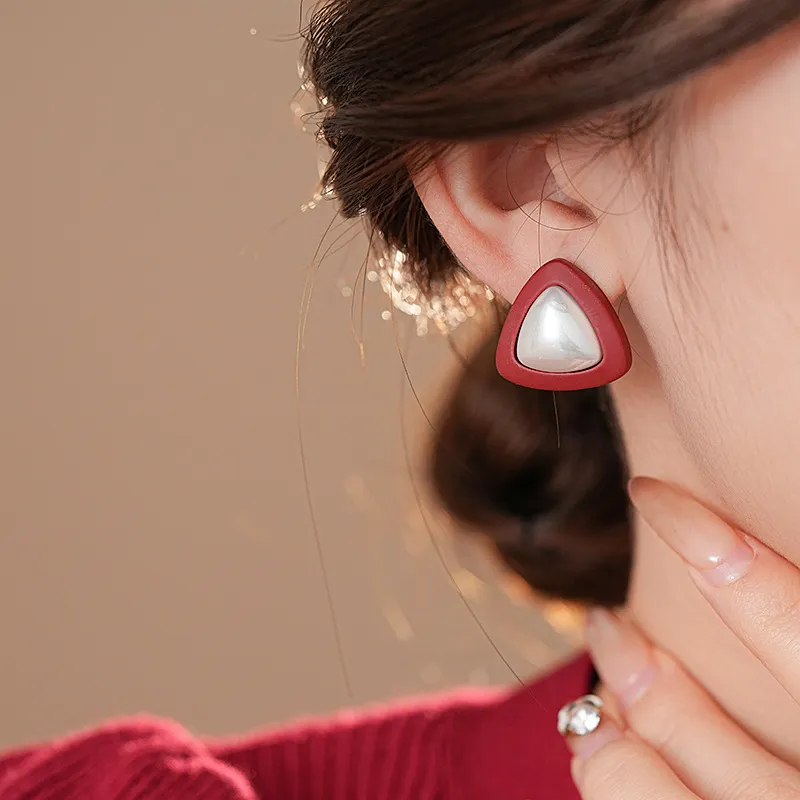 Drejew Alloy Stud Earrings Women's-3