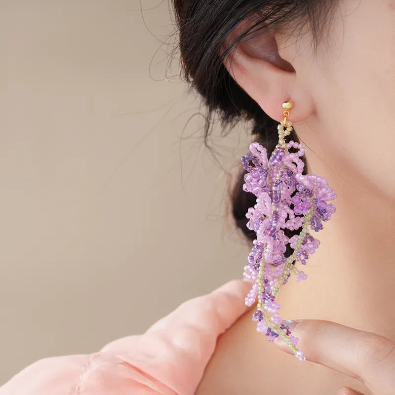 Drejew Seed Beads Earrings Women's-3