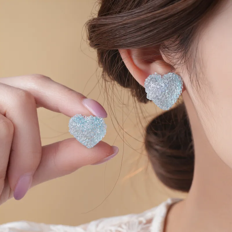 Drejew Resin Stud Earrings Women's-1