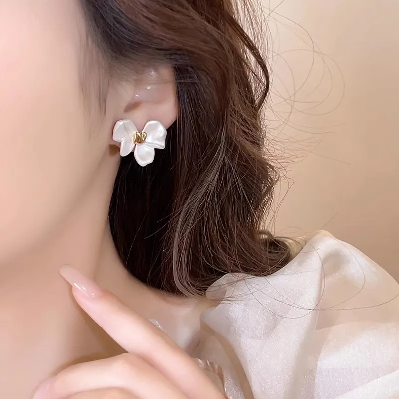 Drejew Alloy Stud Earrings Women's-4