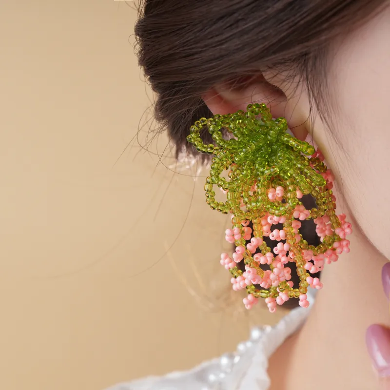 Drejew Seed Beads Earrings Women's-8
