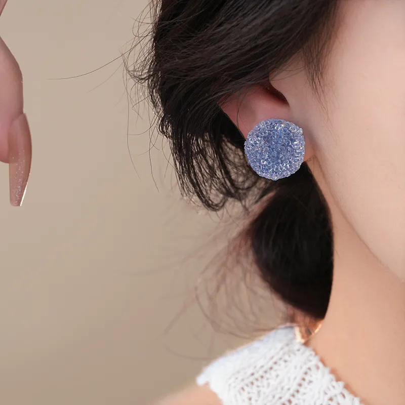 Drejew Resin Stud Earrings Women's-2