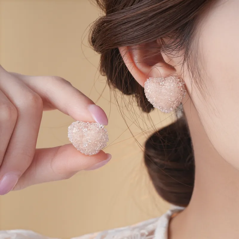 Drejew Resin Stud Earrings Women's-6