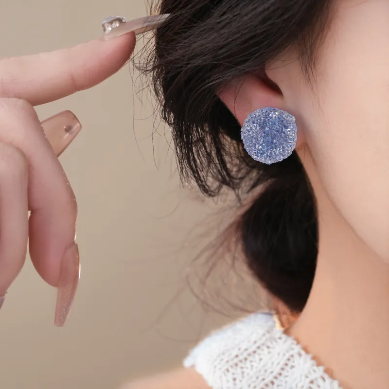 Drejew Resin Stud Earrings Women's-3