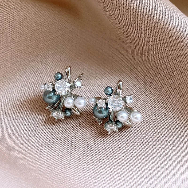 Drejew Copper Stud Earrings Women's-3