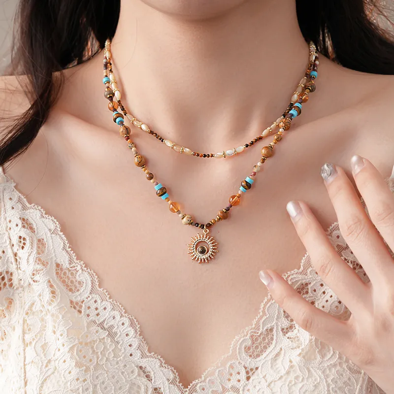 Drejew Copper Necklaces Women's-4