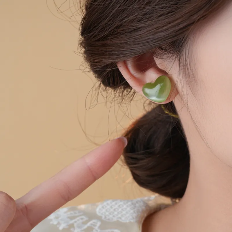 Drejew Acrylic Stud Earrings Women's-2