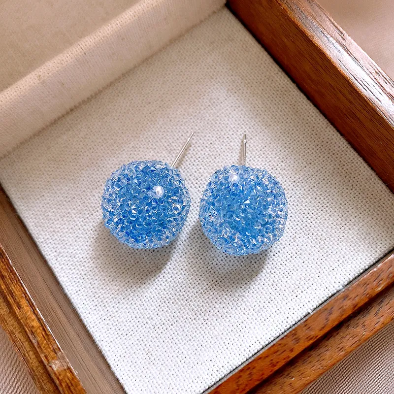 Drejew Resin Stud Earrings Women's-4