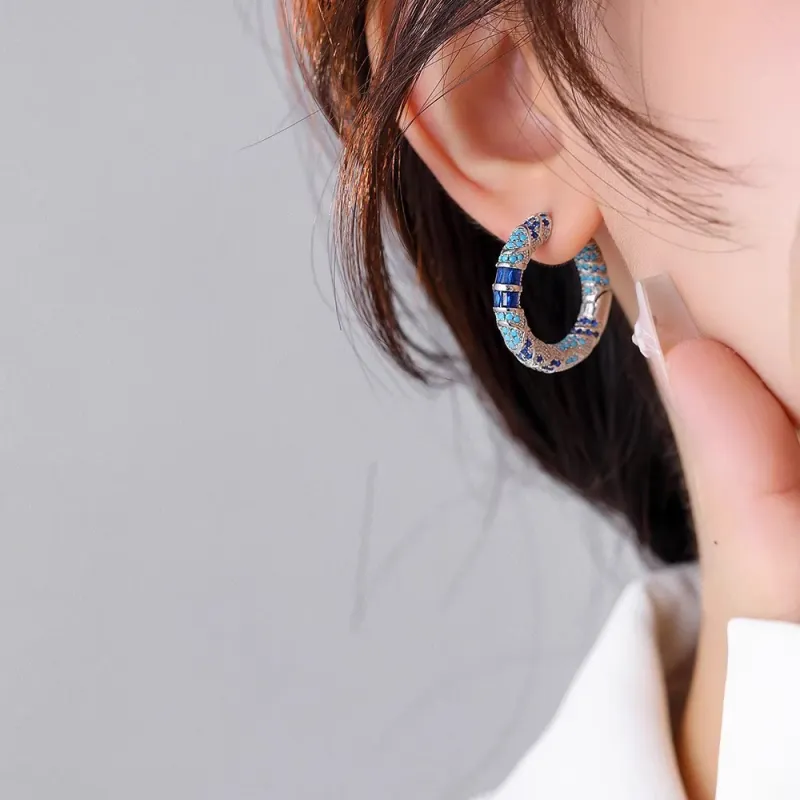 Drejew Copper Alloy Earrings Women's-3
